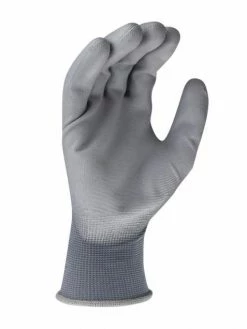 Radians Lightweight Polyester Glove With Polyurethane Palm - Pack Of 12 Pairs Work Gloves 7 Radians Lightweight Polyester Glove With Polyurethane Palm - Pack Of 12 Pairs Work Gloves