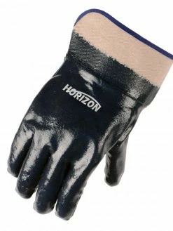 Horizon Nitrile Coated Safety Cuff Work Gloves - Pack Of 12 Pairs