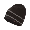 Tough Duck Acrylic Knit Cap W/ Reflective Striping