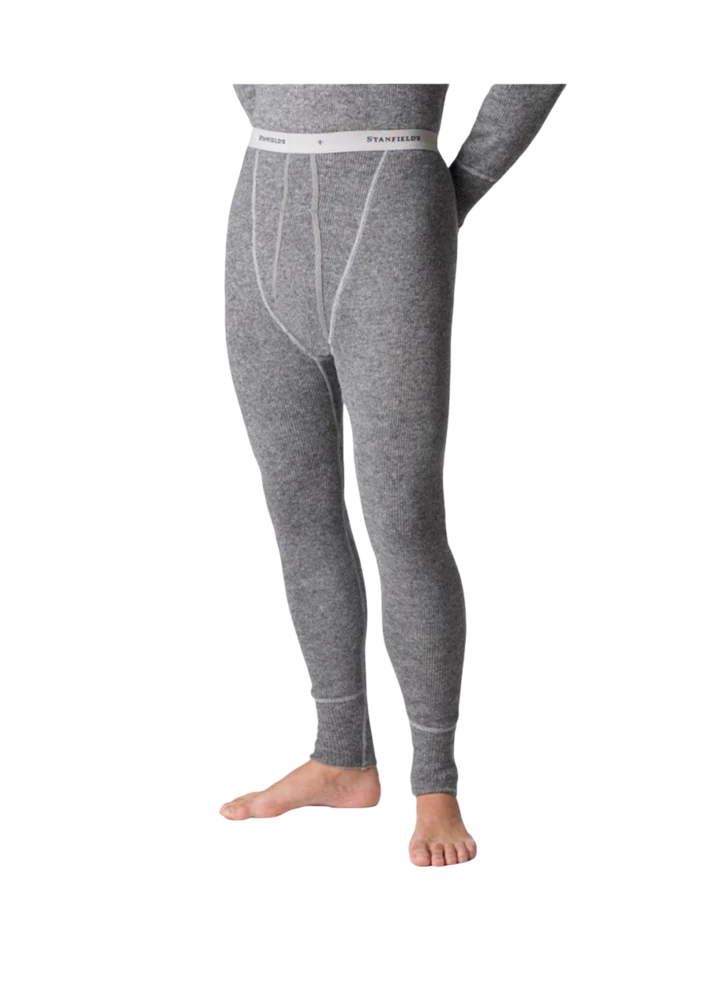 Stanfields Stanfield's 1312 Heavy Weight Wool Long Johns | Grey | Sizes S - 2XL Work Wear 3 Stanfields Stanfield's 1312 Heavy Weight Wool Long Johns | Grey | Sizes S - 2XL Work Wear