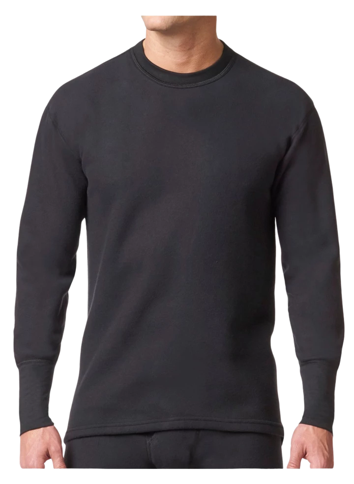 Stanfields Stanfield's 7567 Microfleece Long Sleeve Shirt | Black | Sizes S - 2XL | Pack Of 2 Pairs 3 Stanfields Stanfield's 7567 Microfleece Long Sleeve Shirt | Black | Sizes S - 2XL | Pack Of 2 Pairs