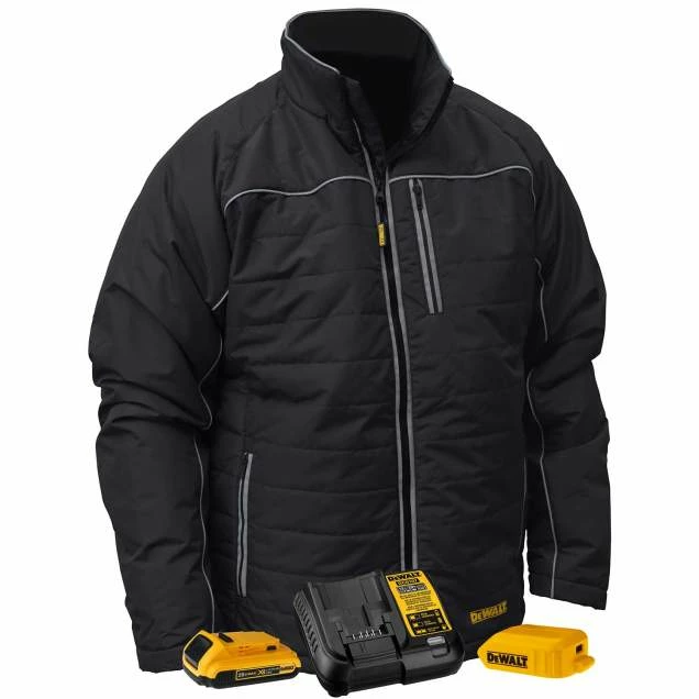 DeWalt Workwear DEWALT® Men's Heated Quilted Packable Jacket | Sizes S - 3XL Work Wear 5 DeWalt Workwear DEWALT® Men's Heated Quilted Packable Jacket | Sizes S - 3XL Work Wear