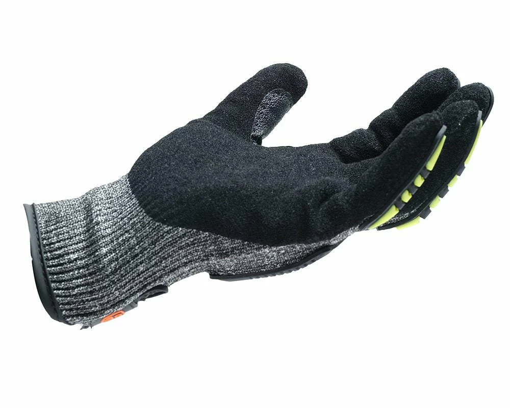 Work Gloves Impacto Back Tracker Blade Series Heavy Duty Anti-Impact Cut Resistant Mechanic's Gloves (Cut Level 5) 5 Work Gloves Impacto Back Tracker Blade Series Heavy Duty Anti-Impact Cut Resistant Mechanic's Gloves (Cut Level 5)