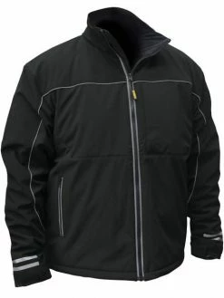 DeWalt Workwear DEWALT® Men's Heated Lightweight Soft Shell Jacket With Reflective Accents | Sizes S - 3XL Work Wear