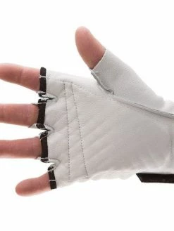 Impacto 460-30 Anti-Impact Pearl Leather Series Half Finger Construction Glove With VEP Impact Protection Ergonomics