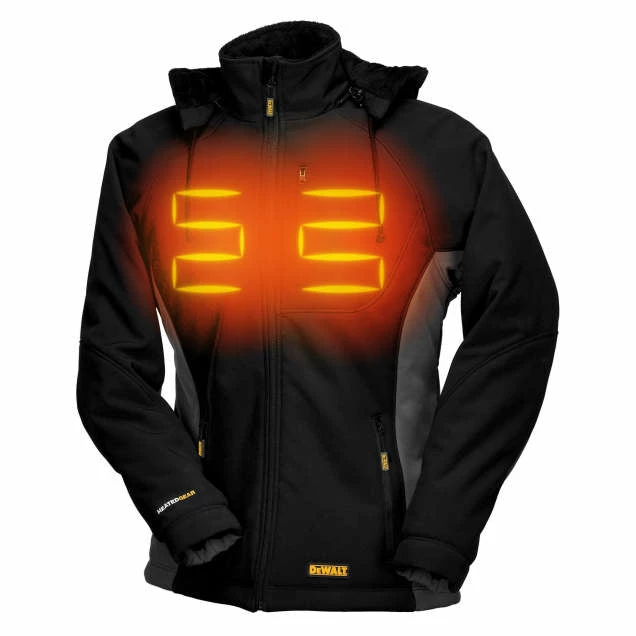 DeWalt Workwear DEWALT® Women's Heated Soft Shell Coat Kitted With Battery | Sizes XS - 2XL 3 DeWalt Workwear DEWALT® Women's Heated Soft Shell Coat Kitted With Battery | Sizes XS - 2XL