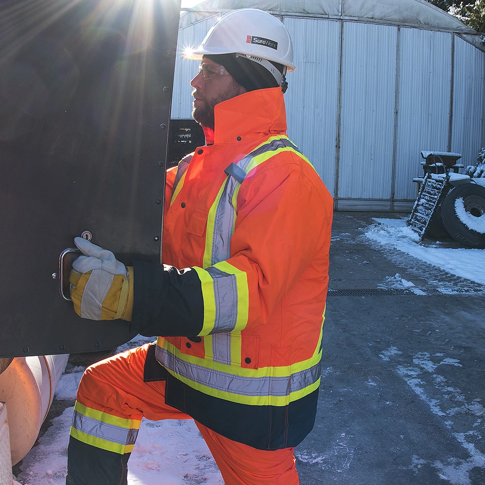 Pioneer Hi-Vis 6-In-1 Winter Work Parka | XS-5XL Hi-Vis Work Wear 9 Pioneer Hi-Vis 6-In-1 Winter Work Parka | XS-5XL Hi-Vis Work Wear