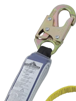 Peakworks Shock Absorbing Lanyards W/ Snap Hooks, Twin Legs, 6' Safety Equipment 12 Peakworks Shock Absorbing Lanyards W/ Snap Hooks, Twin Legs, 6' Safety Equipment