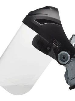 Jackson Safety Personal Protective Equipment Jackson F4XP Premium 370 Speed Dial™ Ratcheting Adjustment Faceshield Kit - Clear Visor