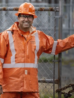 Ranpro Utili-Gard® FR/ARC Rated Jacket - PVC Coated Nomex®/Kevlar® | Orange | Sizes XSmall - 4XL