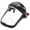 Jackson Safety Personal Protective Equipment Jackson Quad 500® Series Hard Hat Mountable Complete Faceshield With 370 Speed Dial™ Ratchet Adjustment - Clear