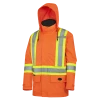 Hi-Vis Work Wear Pioneer 150D Waterproof Hi Vis Rain Jacket | XS-5XL