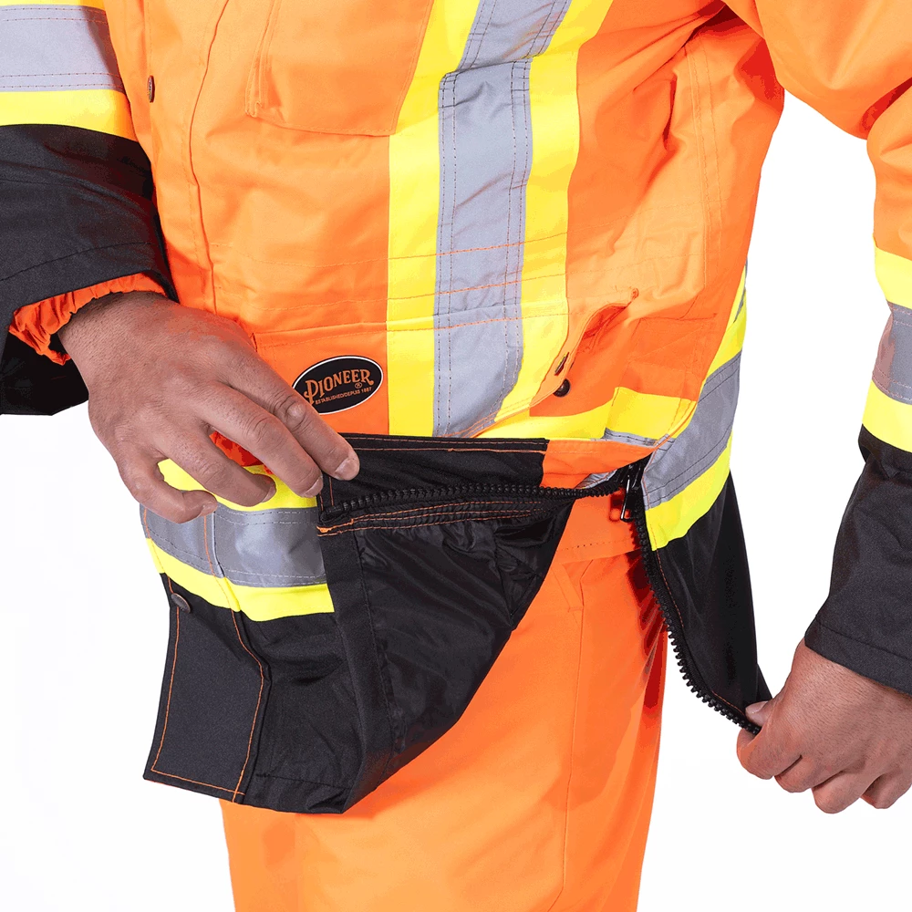 Pioneer Hi-Vis 6-In-1 Winter Work Parka | XS-5XL Hi-Vis Work Wear 11 Pioneer Hi-Vis 6-In-1 Winter Work Parka | XS-5XL Hi-Vis Work Wear