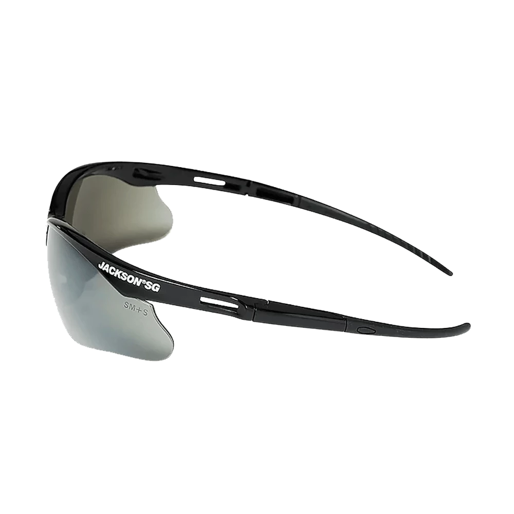 Jackson Safety Jackson SG Series Premium Safety Glasses - Smoke Mirror Lens (Pack Of 12) 5 Jackson Safety Jackson SG Series Premium Safety Glasses - Smoke Mirror Lens (Pack Of 12)