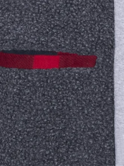 Pioneer Quilted Polar Boa Fleece Lined Zip-Up Hooded Shirt | S - 4XL