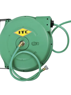International Tool Company ITC Retractable Polypropylene Hose Reel - 1/2" X 65' - For Water Only