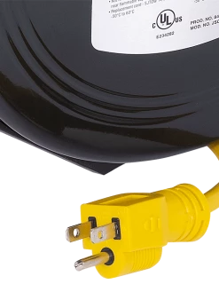 Lighting Startech Steel Retractable Extension Cord Reel - SJTW 14/3 - Triple Outlet - 30 Ft Length 9 Lighting Startech Steel Retractable Extension Cord Reel - SJTW 14/3 - Triple Outlet - 30 Ft Length