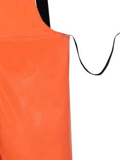 Flame Resistant Work Wear Ranpro Utili-Gard® FR/ARC Rated Bib Pants - PVC Coated Nomex®/Kevlar® | Orange | Sizes XS - 4XL