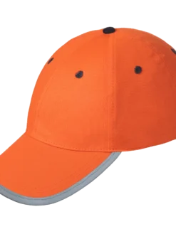 Personal Protective Equipment Pioneer Hi Vis Ball Cap | Orange (Pack Of 6)