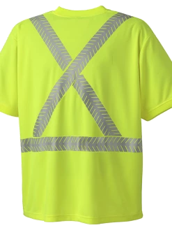 Pioneer Premium CoolPass® Fabric Safety T-Shirt With UPF 50+ UV Protection | Sizes XS - 4XL Hi-Vis Work Wear 9 Pioneer Premium CoolPass® Fabric Safety T-Shirt With UPF 50+ UV Protection | Sizes XS - 4XL Hi-Vis Work Wear