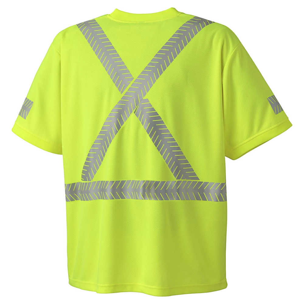 Pioneer Premium CoolPass® Fabric Safety T-Shirt With UPF 50+ UV Protection | Sizes XS - 4XL Hi-Vis Work Wear 6 Pioneer Premium CoolPass® Fabric Safety T-Shirt With UPF 50+ UV Protection | Sizes XS - 4XL Hi-Vis Work Wear