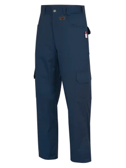 Flame Resistant Work Wear Pioneer FR-TECH® FR/ARC Rated 7 Oz Safety Cargo Pants - 88/12 Ctn/Nylon | Navy