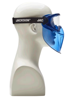 Jackson Safety Jackson GPL550 Prem Safety Glasses W/ Blue Flip Up Chin Guard 13 Jackson Safety Jackson GPL550 Prem Safety Glasses W/ Blue Flip Up Chin Guard