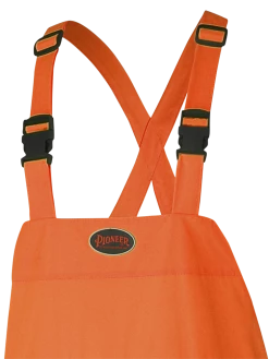Hi-Vis Work Wear Pioneer 150D Waterproof Hi Vis Safety Bib Pants | XS-5XL