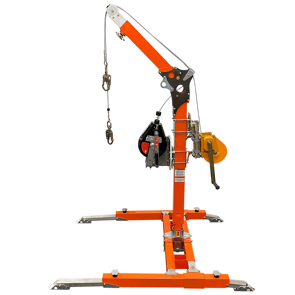 Peakworks Confined Space Kit: Davit System, 3-Way 60' Srl, 65' Man Winch 3 Peakworks Confined Space Kit: Davit System, 3-Way 60' Srl, 65' Man Winch