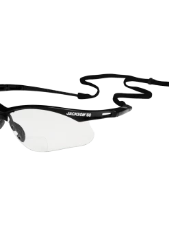 Jackson Safety Jackson SG Series Premium Safety Glasses - 2.0 Magnification - Clear Lens (Pack Of 12)
