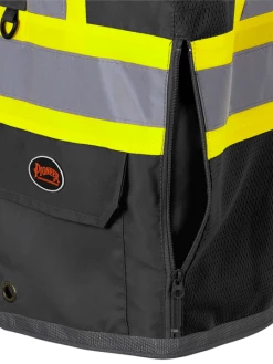 Pioneer "The Rock" Hi Viz Mesh Surveyor's Vest | Sizes Small - 4XL 28 Pioneer