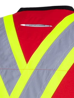 Pioneer Hi Viz Surveyor's Safety Vest - 150D Woven Twill Poly | Sizes Small - 4XL Hi-Vis Work Wear