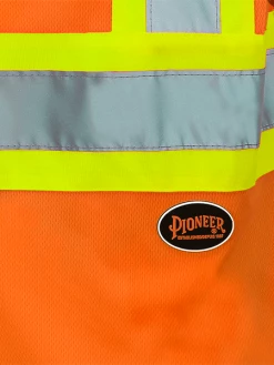 Hi-Vis Work Wear Pioneer Hi Viz Birdseye Safety T-Shirt W/ Tape On Sleeve | Sizes XS - 5XL 17 Hi-Vis Work Wear Pioneer Hi Viz Birdseye Safety T-Shirt W/ Tape On Sleeve | Sizes XS - 5XL