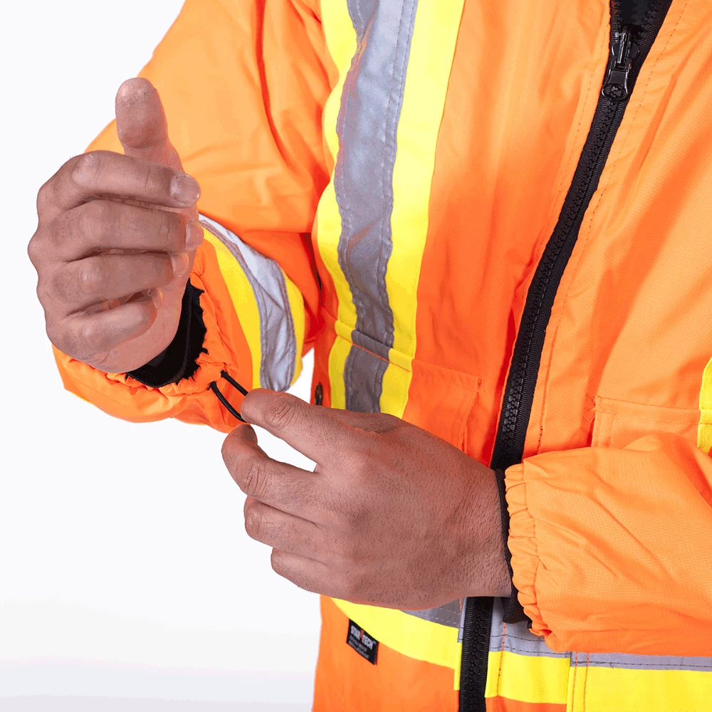 Pioneer Hi-Vis 6-In-1 Winter Work Parka | XS-5XL Hi-Vis Work Wear 13 Pioneer Hi-Vis 6-In-1 Winter Work Parka | XS-5XL Hi-Vis Work Wear