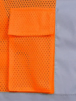 Hi-Vis Work Wear Pioneer Hi Viz Tear-Away Mesh Safety Vest W/ 2" Tape | Sizes Small - 5XL 16 Hi-Vis Work Wear Pioneer Hi Viz Tear-Away Mesh Safety Vest W/ 2