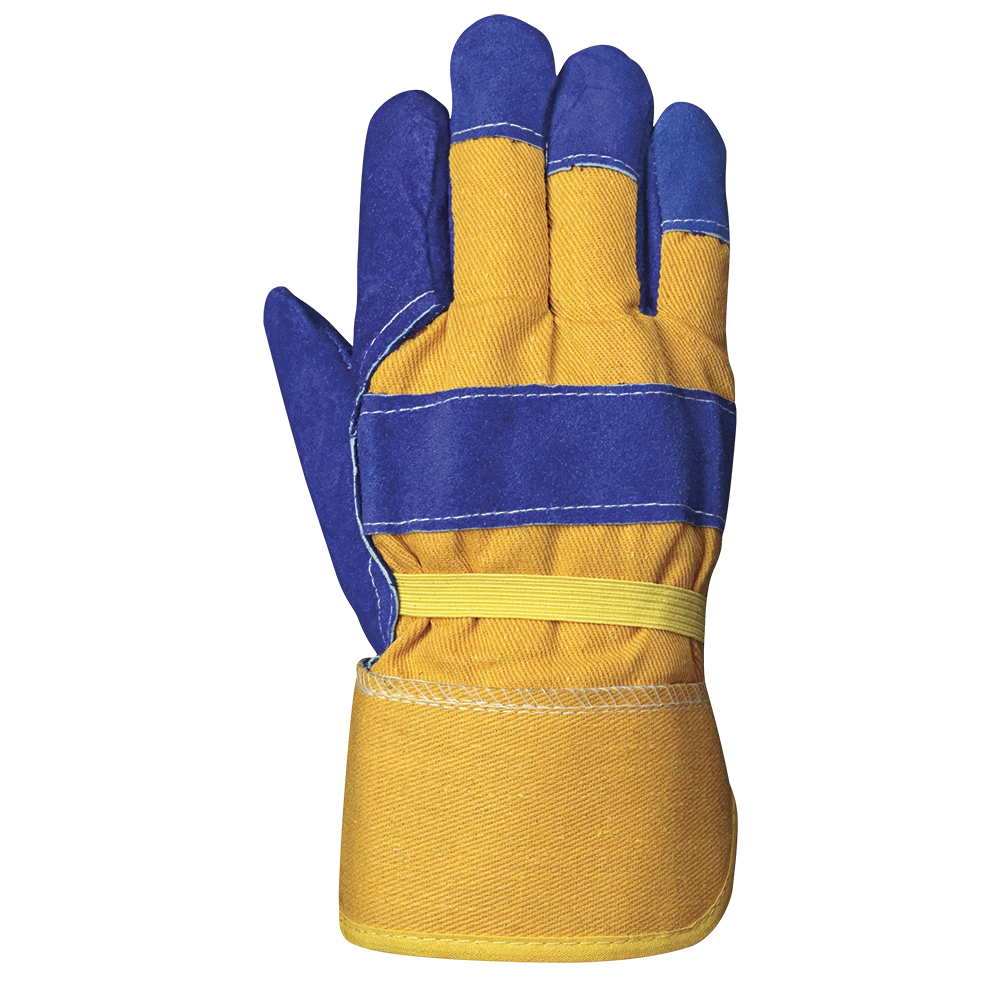 Work Gloves Pioneer 655 Insulated Boa Fleece Fitter's Cowsplit Gloves | Blue/Yellow | Pack Of 12 Pairs 5 Work Gloves Pioneer 655 Insulated Boa Fleece Fitter's Cowsplit Gloves | Blue/Yellow | Pack Of 12 Pairs