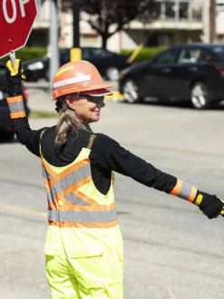 Pioneer Poly Knit Traffic Safety Overall With Breathable Mesh Leg Panels | Yellow | M-4XL 10 Pioneer Poly Knit Traffic Safety Overall With Breathable Mesh Leg Panels | Yellow | M-4XL