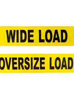Pioneer Oversize Load/Wide Load Reversible Truck Banner