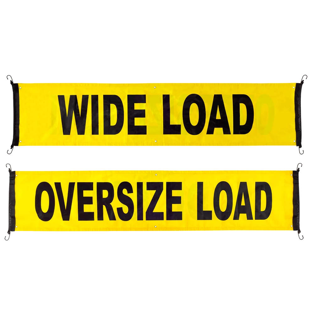 Pioneer Oversize Load/Wide Load Reversible Truck Banner 3 Pioneer Oversize Load/Wide Load Reversible Truck Banner