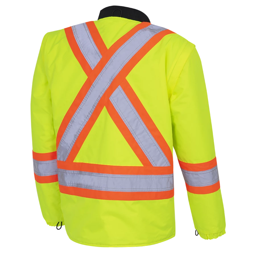 Pioneer Hi-Vis 6-In-1 Winter Work Parka | XS-5XL Hi-Vis Work Wear 19 Pioneer Hi-Vis 6-In-1 Winter Work Parka | XS-5XL Hi-Vis Work Wear