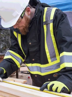 Pioneer Hi-Vis Waterproof Quilted Safety Parka | S-5XL 33 Pioneer Hi-Vis Waterproof Quilted Safety Parka | S-5XL