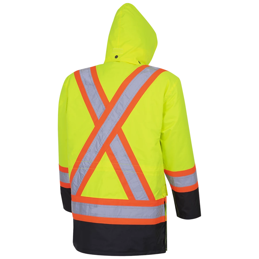 Pioneer Hi-Vis 6-In-1 Winter Work Parka | XS-5XL Hi-Vis Work Wear 16 Pioneer Hi-Vis 6-In-1 Winter Work Parka | XS-5XL Hi-Vis Work Wear