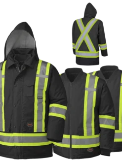 Pioneer Hi-Vis 6-In-1 Winter Work Parka | XS-5XL Hi-Vis Work Wear 51 Pioneer Hi-Vis 6-In-1 Winter Work Parka | XS-5XL Hi-Vis Work Wear