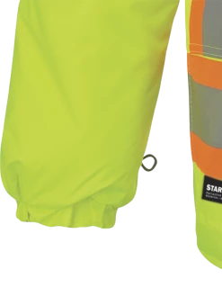 Pioneer Reflective Striped 6 In 1 Winter Work Bomber | XS-5XL Hi-Vis Work Wear