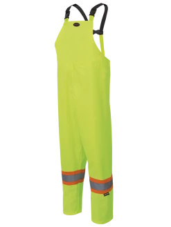 Hi-Vis Work Wear Pioneer 150D Oxford Poly/PVC Hi Vis Rain Suit | S-4XL
