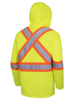 Pioneer Hi-Vis Waterproof Quilted Safety Parka | S-5XL 25 Pioneer Hi-Vis Waterproof Quilted Safety Parka | S-5XL