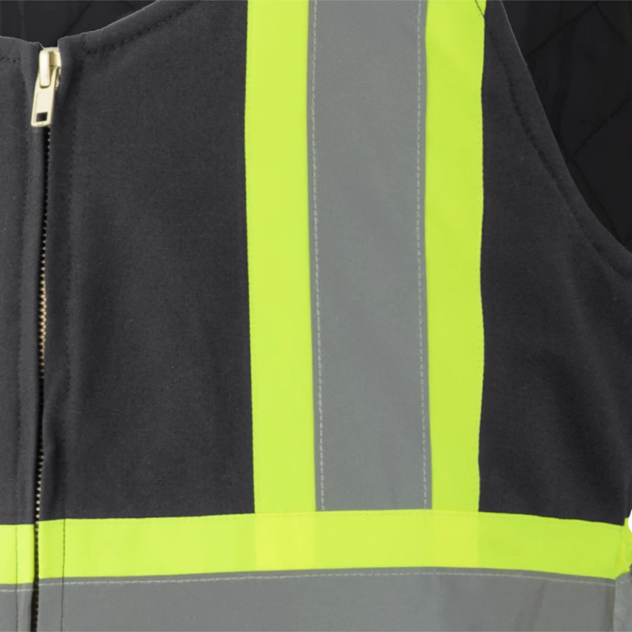 Pioneer Insulated Hi Vis Quilted Cotton Duck Bib Overall | Limited Size Selection Hi-Vis Work Wear 6 Pioneer Insulated Hi Vis Quilted Cotton Duck Bib Overall | Limited Size Selection Hi-Vis Work Wear