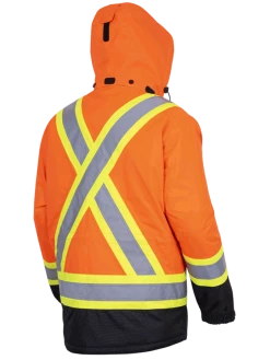Pioneer NANO StormMaster® Heated Insulated Safety Jacket | S-4XL Hi-Vis Work Wear