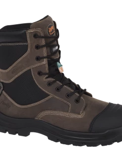 Pioneer Khyber Deluxe Metal-Free 8" Leather Safety Work Boots | Sizes 7 - 14 8 Inch Safety Boots 14 Pioneer Khyber Deluxe Metal-Free 8
