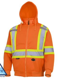 Pioneer Heavyweight Polyester Fleece Safety Hoodie | S-4XL Hi-Vis Work Wear 26 Pioneer Heavyweight Polyester Fleece Safety Hoodie | S-4XL Hi-Vis Work Wear